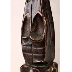 Evanghelist II - sculptură în bronz, artist Liviu Bumbu